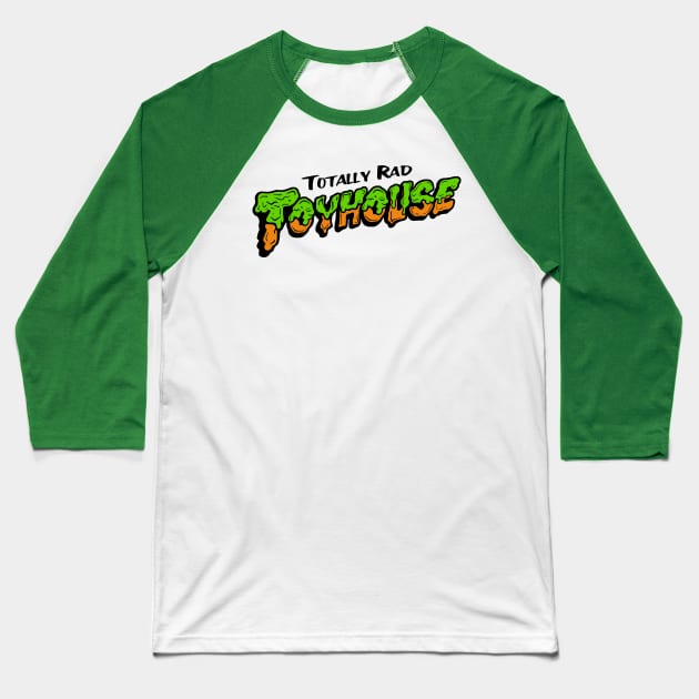 Totally Rad Toyhouse Slime! Baseball T-Shirt by Totally Rad Toyhouse